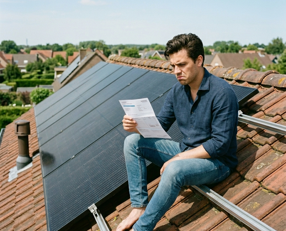 negatieve stroomprijzen zonne-energie