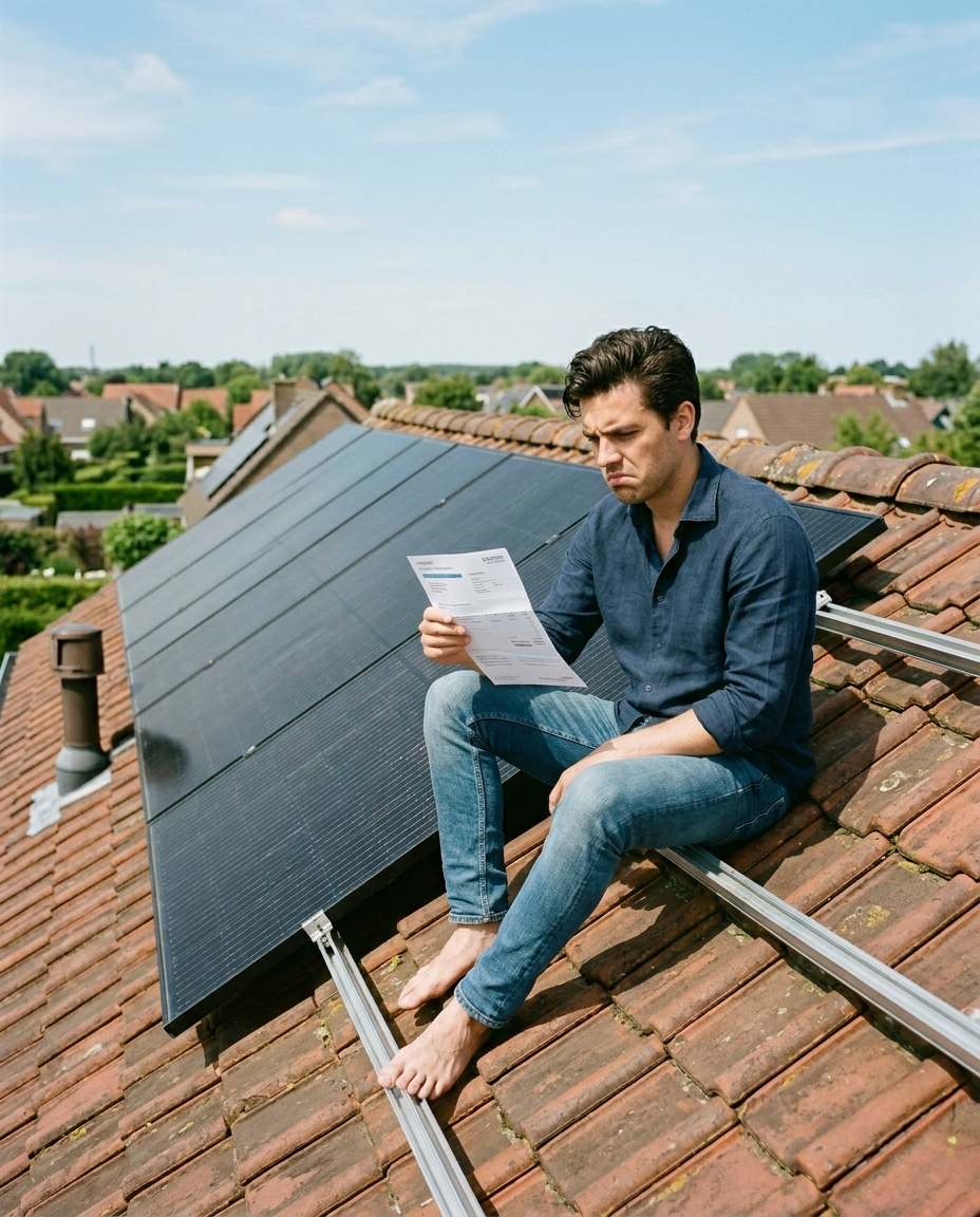 negatieve stroomprijzen zonne-energie