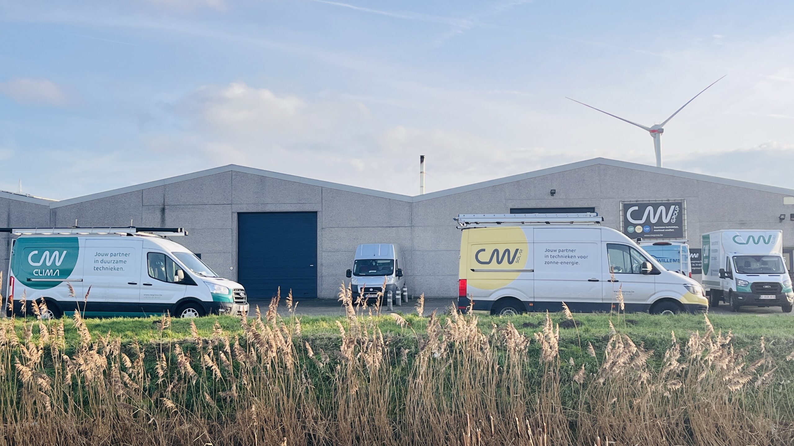 CW Group cw solar cw clima cw sani evergem zonnepanelen